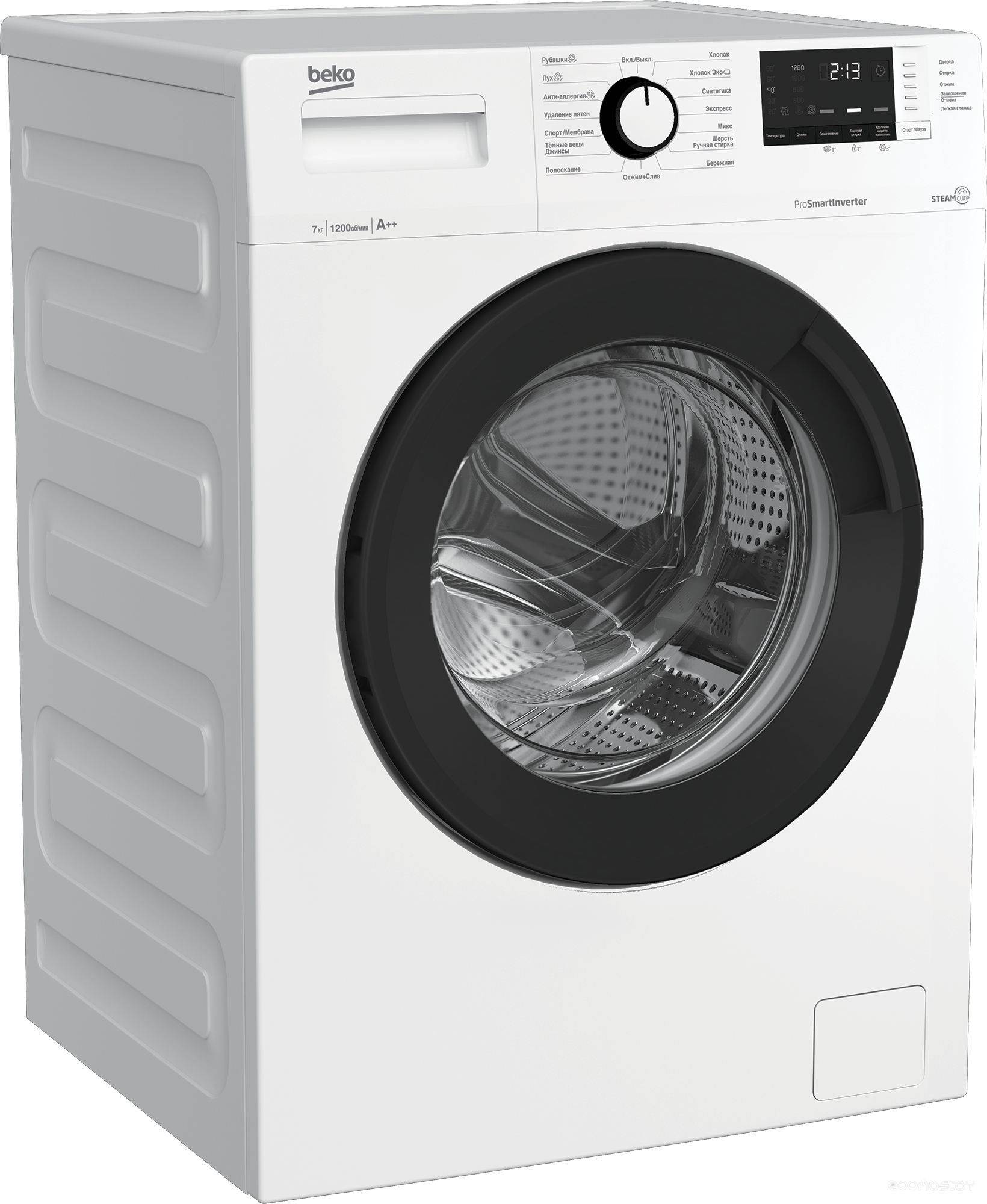 ���������� ������ Beko WSRE7612XAWI �  �������� ������� �������