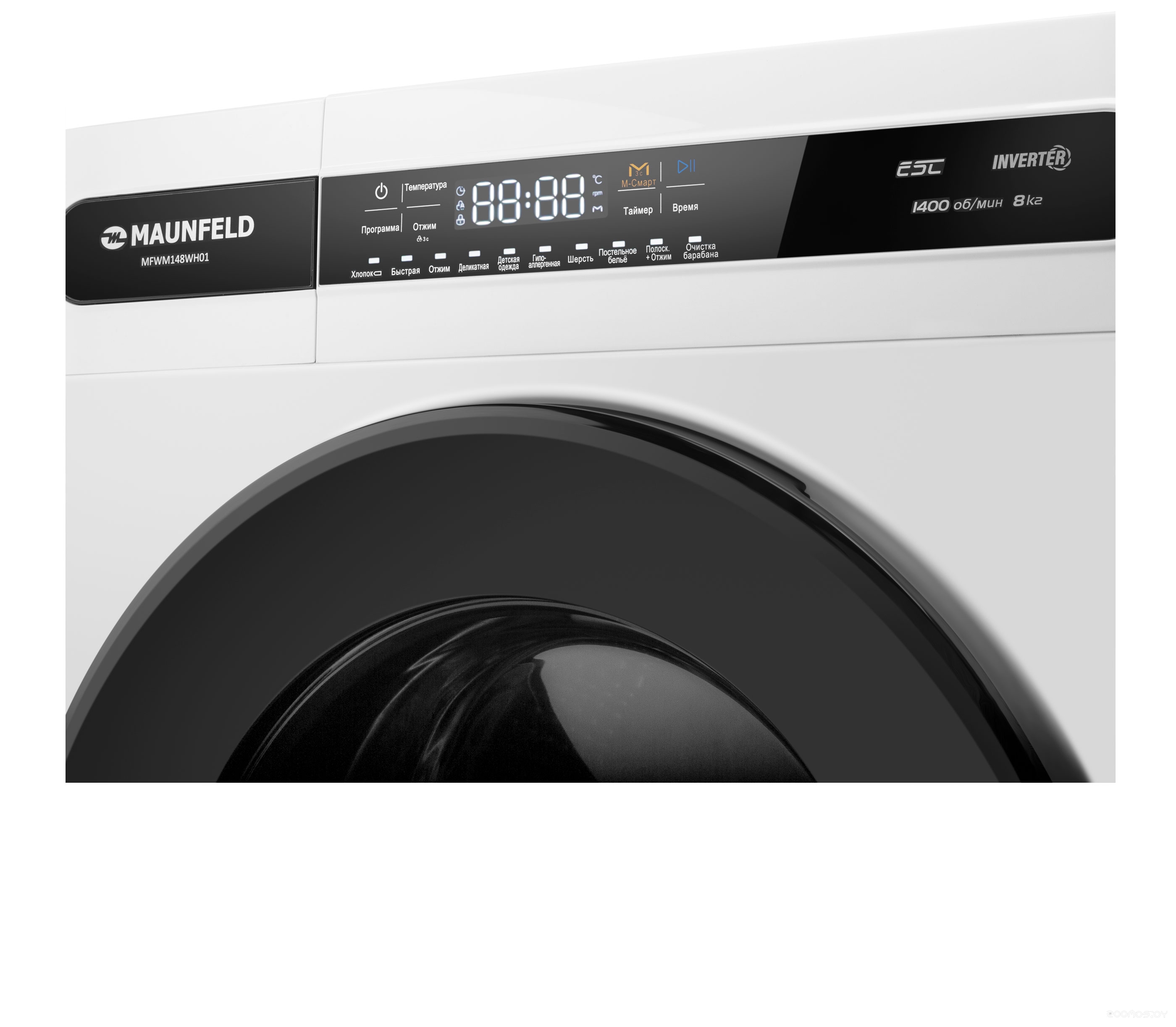 ���������� ������ Maunfeld MFWM148WH01 �  �������� ������� �������