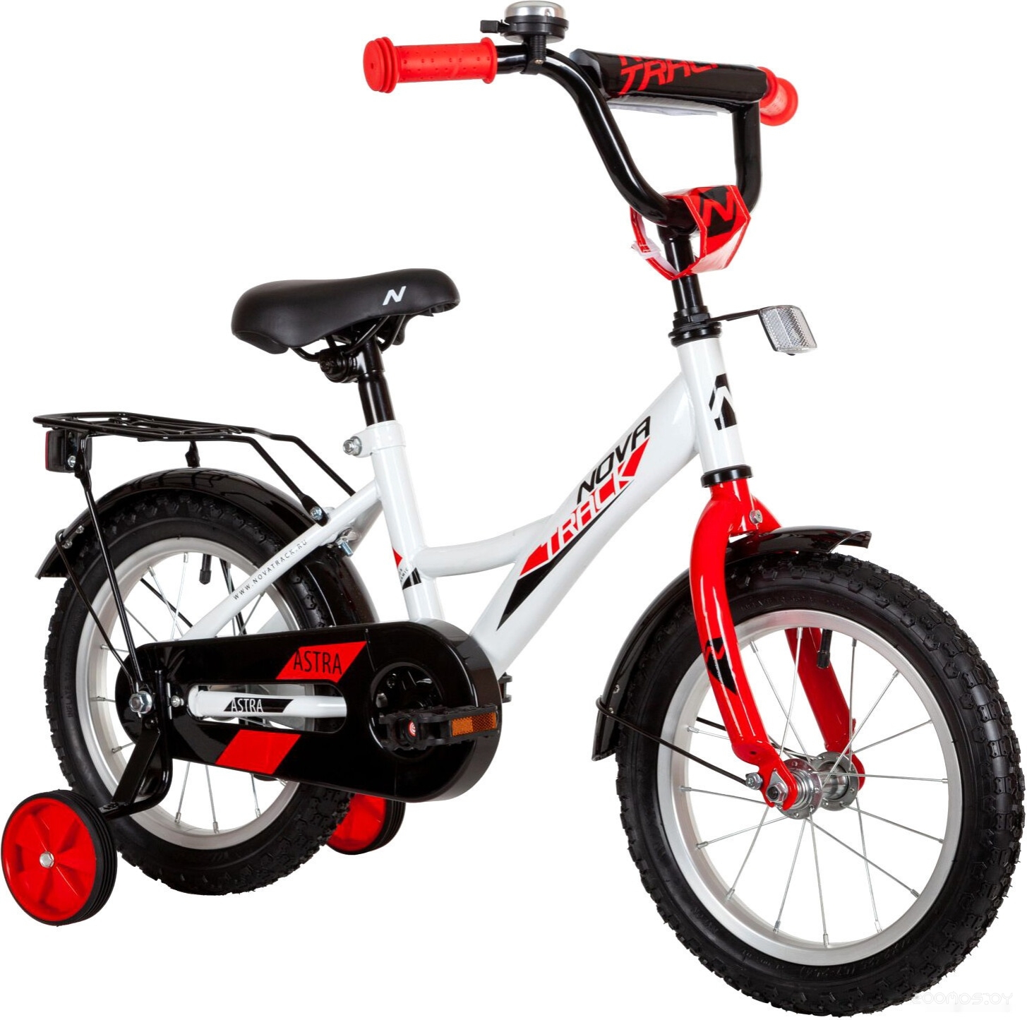 Детский велосипед Novatrack Astra 14 2022 143ASTRA.WT22 (белый) в  магазине Терабит Могилев