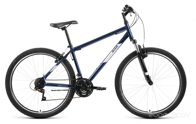Велосипед ALTAIR MTB HT 27.5 1.0 (19, темно-синий/серебристый, 2022) в  магазине Терабит Могилев