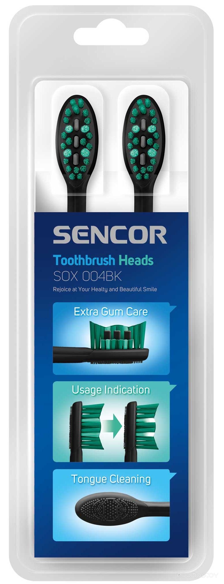 Насадка для электрической зубной щетки Sencor Sox 004BK в  магазине Терабит Могилев