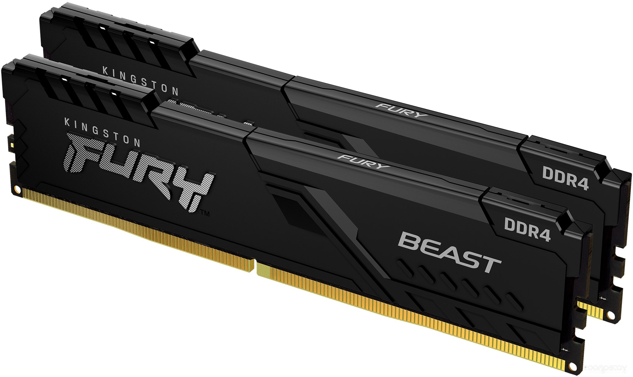 Оперативная память Kingston FURY Beast 2x16GB DDR4 PC4-25600 KF432C16BBK2/32 в  магазине Терабит Могилев