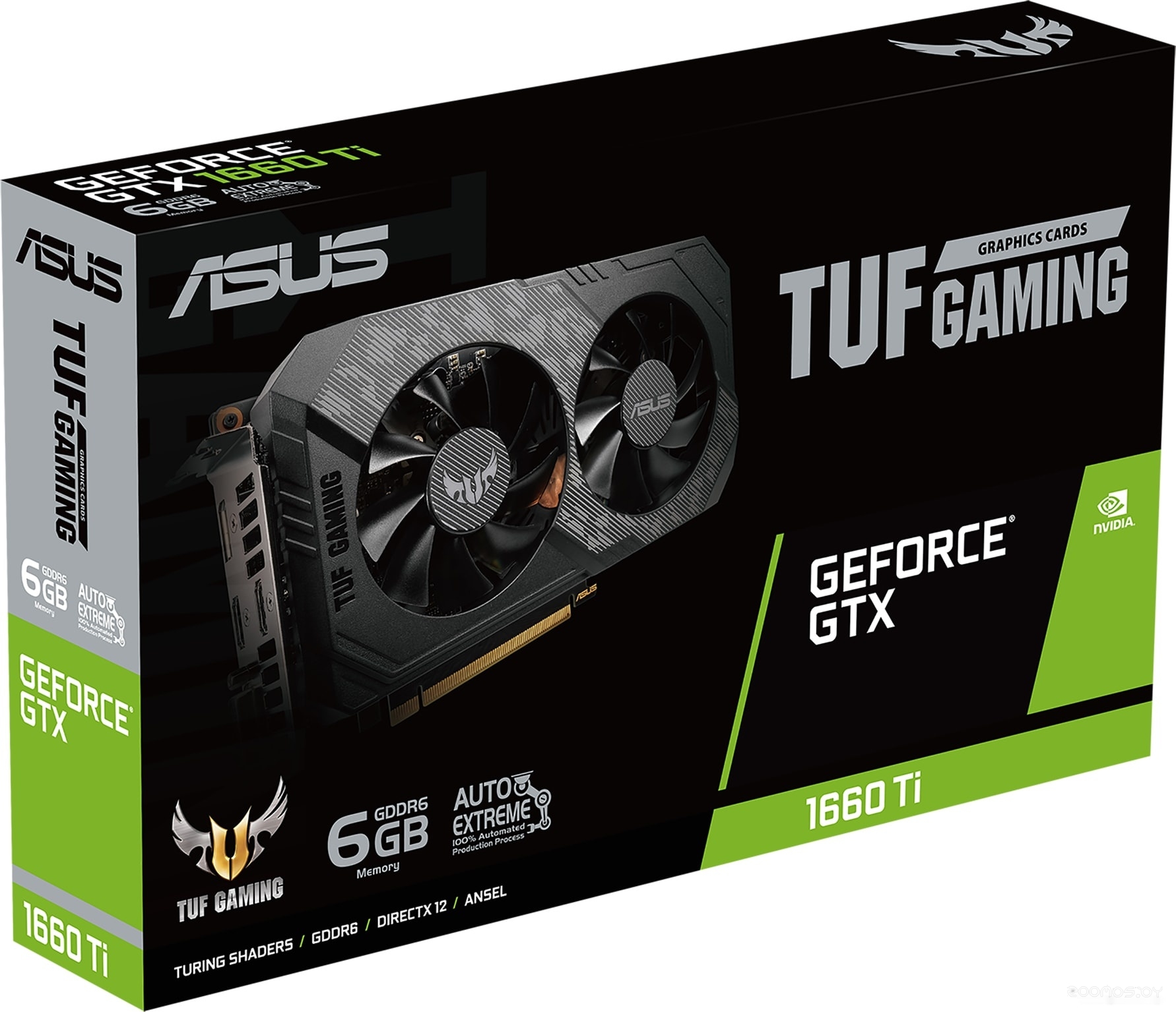  Asus TUF Gaming GeForce GTX 1660 Ti Evo 6GB GDDR6     