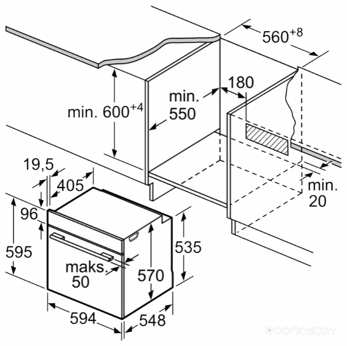   Bosch HBA534ES0     