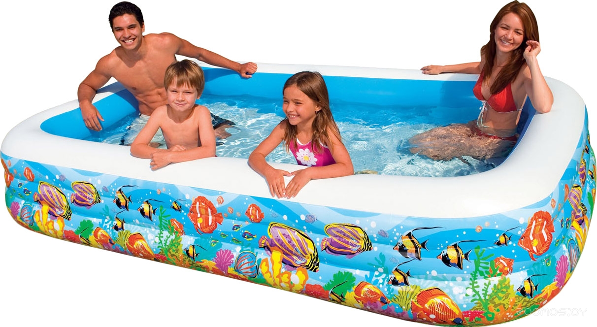 ������� INTEX Swim Center Tropical Reef 305x183x56 (58485) �  �������� ������� �������