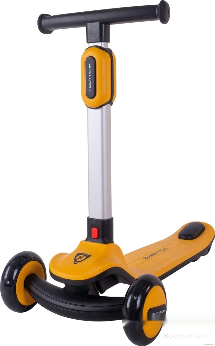 Трехколесный самокат Techteam Shattle 2024 (желтый) в  магазине Терабит Могилев