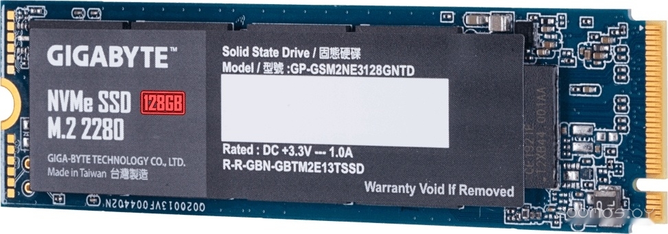 SSD Gigabyte NVMe 128GB GP-GSM2NE3128GNTD     