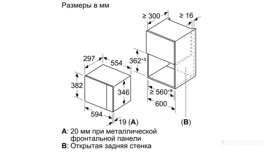 Микроволновая печь Bosch BFL524MW0 в  магазине Терабит Могилев