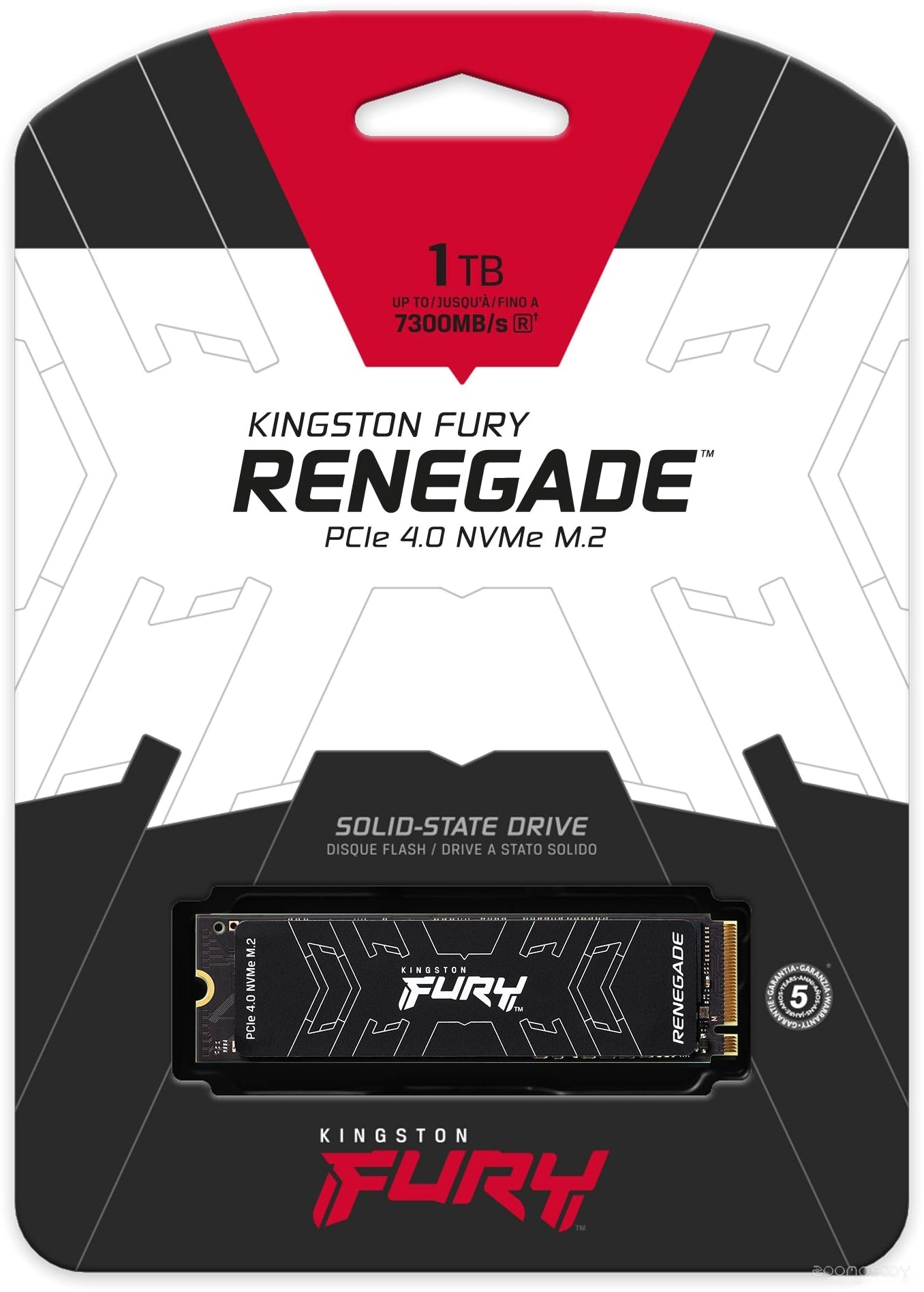SSD Kingston Fury Renegade 1TB SFYRS/1000G в  магазине Терабит Могилев
