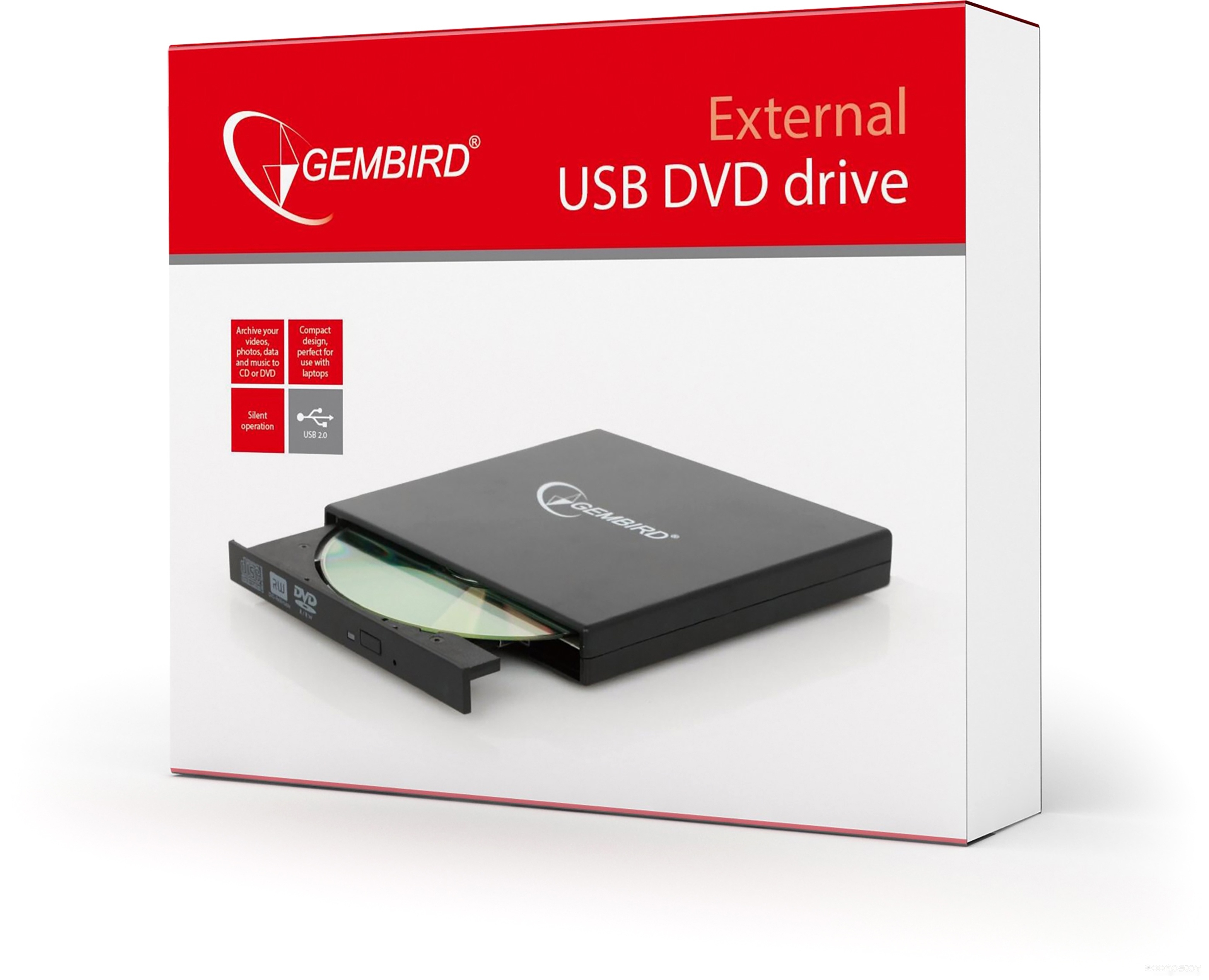 DVD  Gembird DVD-USB-02     