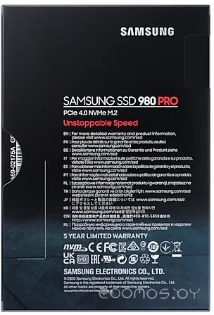 SSD Samsung 980 Pro 1TB MZ-V8P1T0BW в  магазине Терабит Могилев