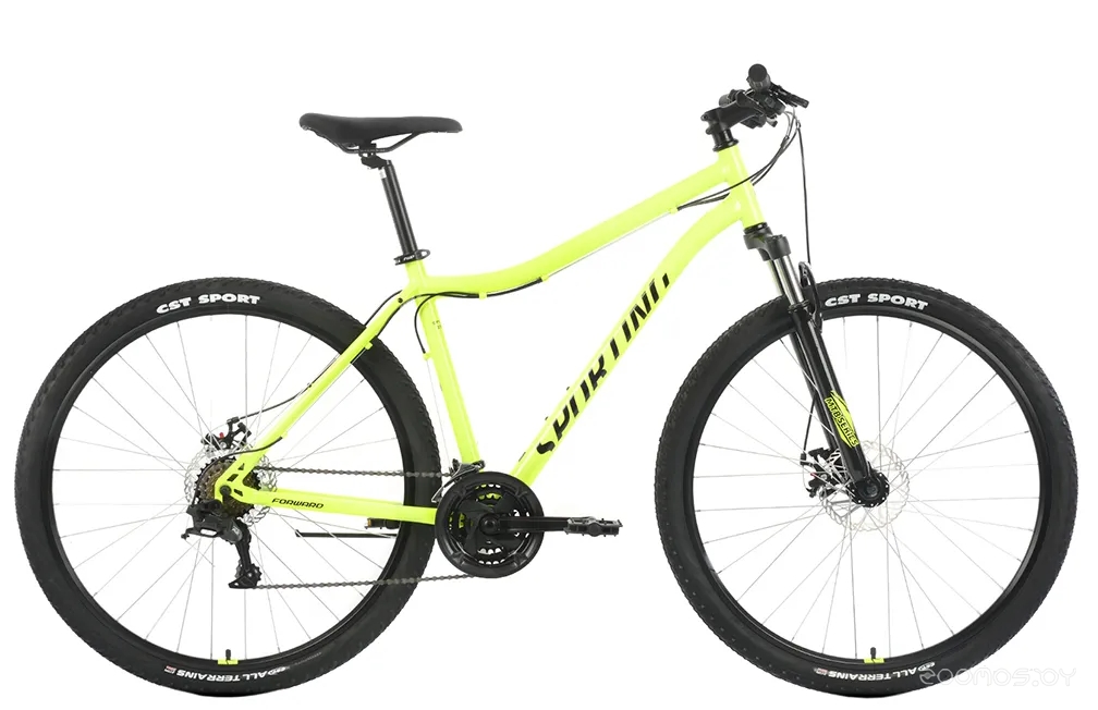 Велосипед Forward Sporting 29 2.2 D р.17 2022 (светло-зеленый/черный) в  магазине Терабит Могилев