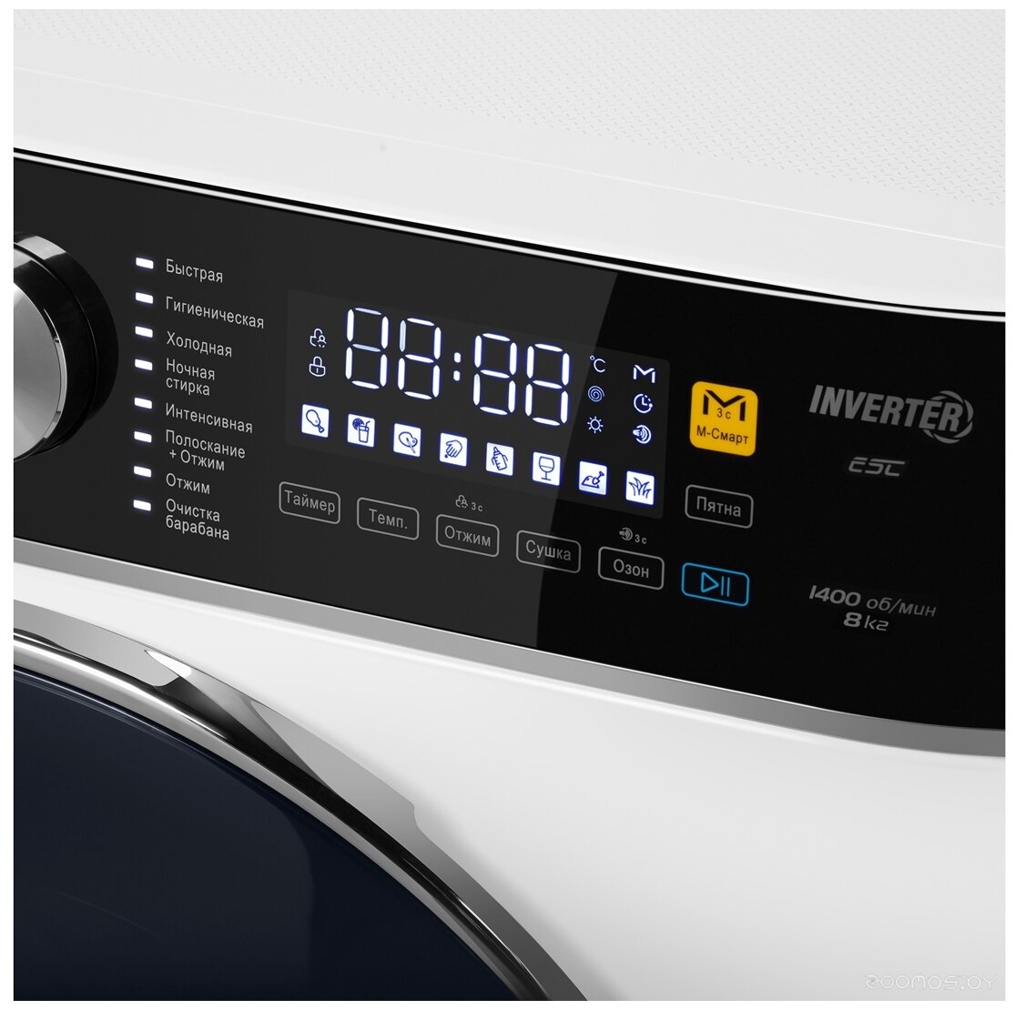 ���������� ������ Maunfeld MFWM148WH03 �  �������� ������� �������