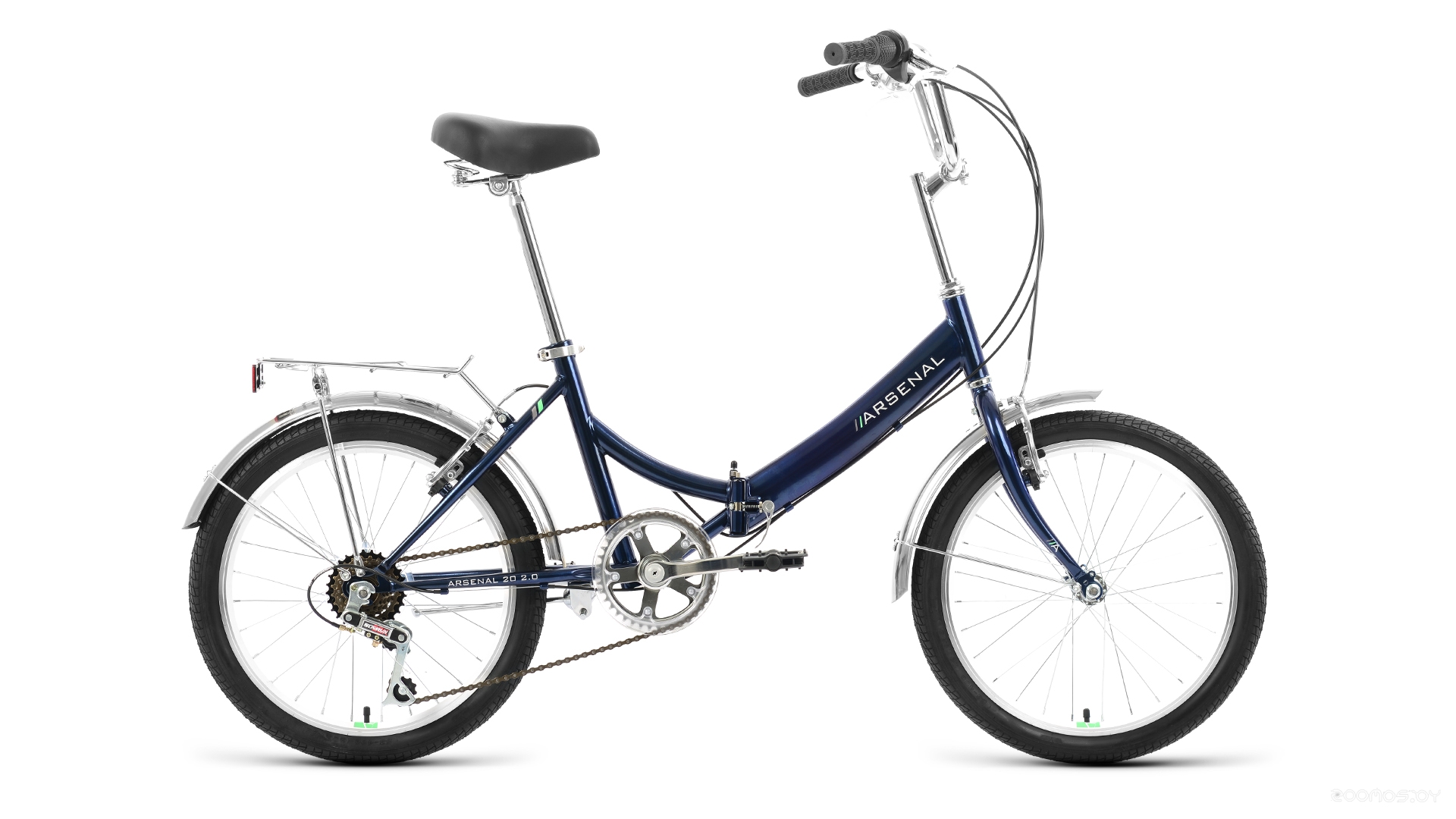 Велосипед Forward Arsenal 20 2.0 (14, темно-синий/серый, 2022) в  магазине Терабит Могилев