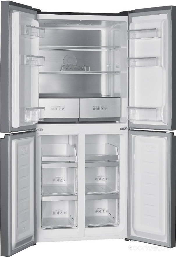 Холодильник с морозильником Korting KNFM 84799 GN в  магазине Терабит Могилев