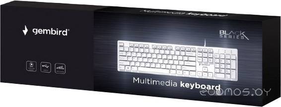Клавиатура Gembird KB-MCH-03-W-RU в  магазине Терабит Могилев