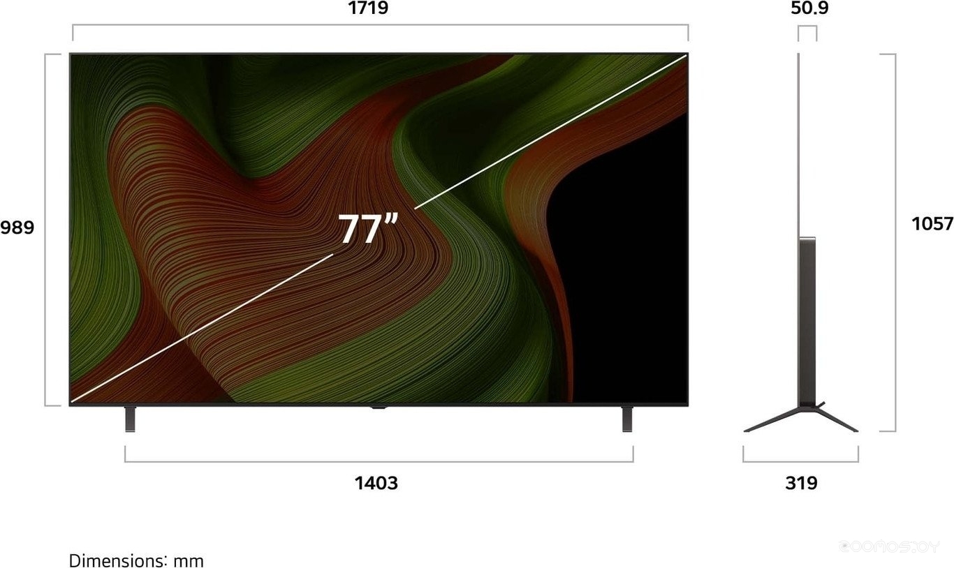 OLED телевизор LG OLED AI B5 OLED77B5RLA в  магазине Терабит Могилев
