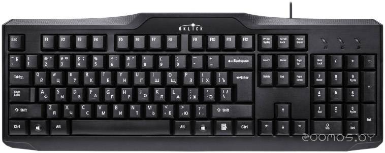 Клавиатура Oklick 170 M Black USB в  магазине Терабит Могилев
