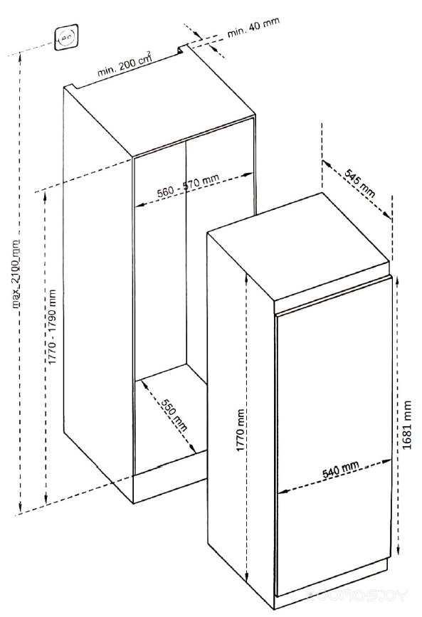 ������������ ����������� Weissgauff WRI 178 Fresh Zone �  �������� ������� �������