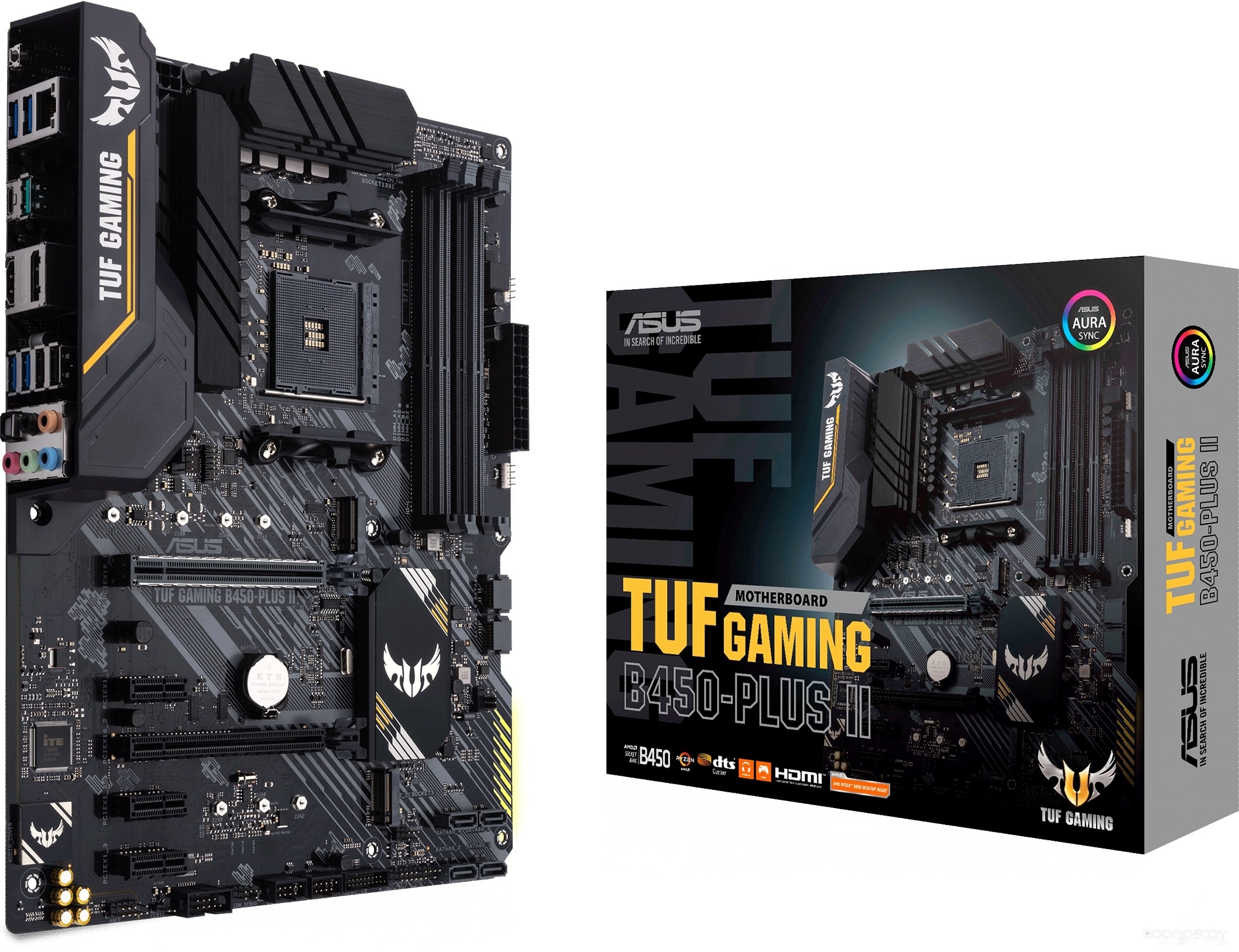 Материнская плата Asus TUF Gaming B450-PLUS II в  магазине Терабит Могилев