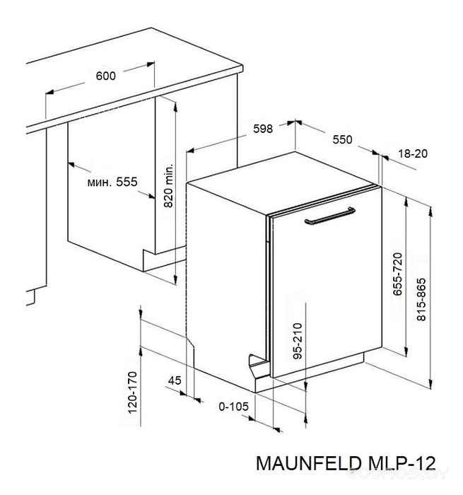������������� ������ Maunfeld MLP-12IM �  �������� ������� �������