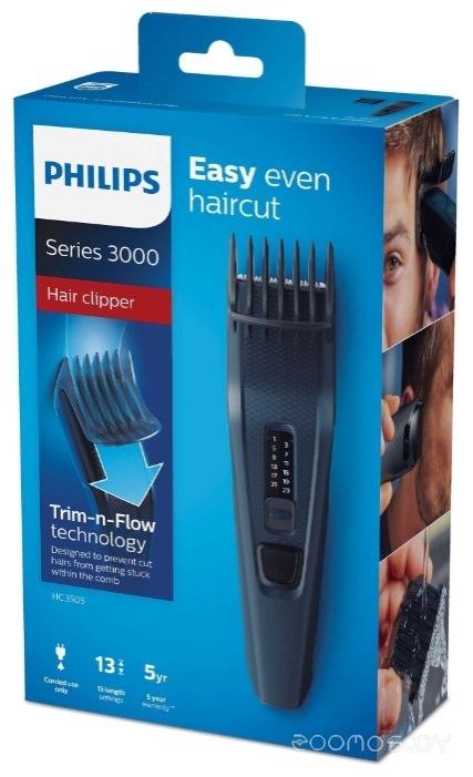 Машинка для стрижки волос Philips HC3505/15 Series 3000 в  магазине Терабит Могилев