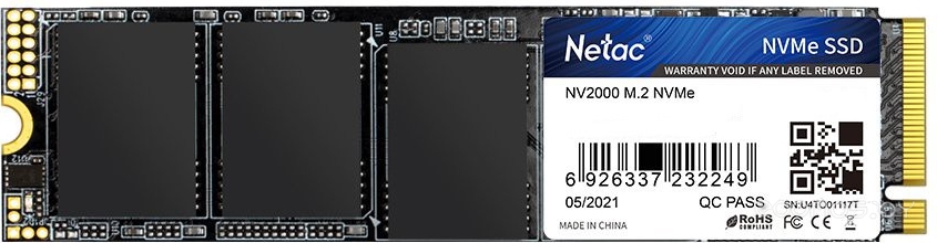 SSD Netac NV2000 512GB NT01NV2000-512-E4X в  магазине Терабит Могилев