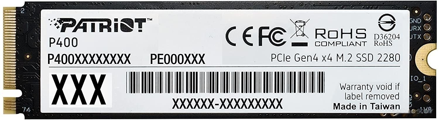 SSD Patriot P400 1TB P400P1TBM28H в  магазине Терабит Могилев