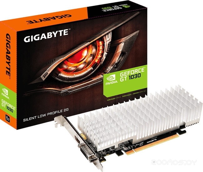  Gigabyte GeForce GT 1030 Silent Low Profile 2GB GDDR5 [GV-N1030SL-2GL]     