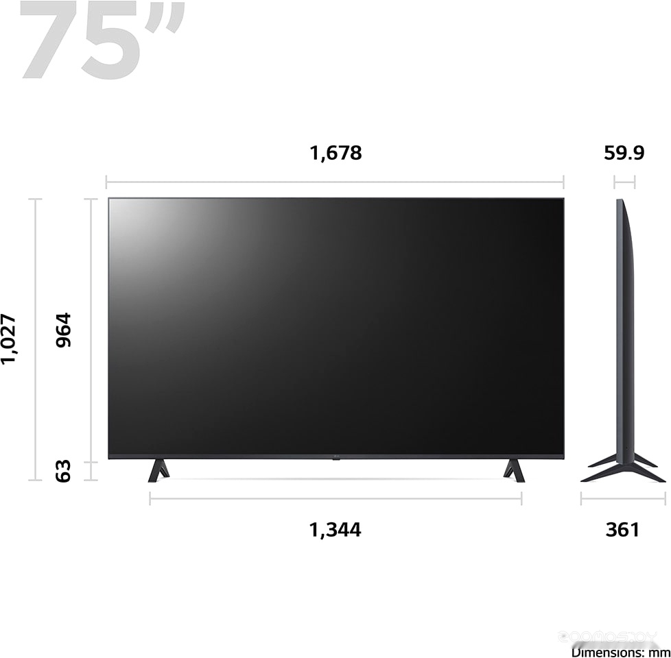 Телевизор LG UR78 75UR78006LK в  магазине Терабит Могилев