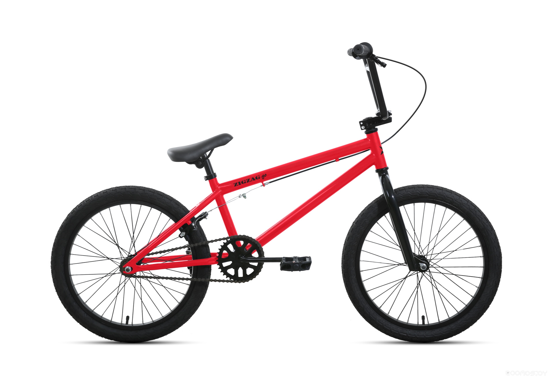 Велосипед Forward Zigzag 20 GO 2022 (красный/черный) в  магазине Терабит Могилев