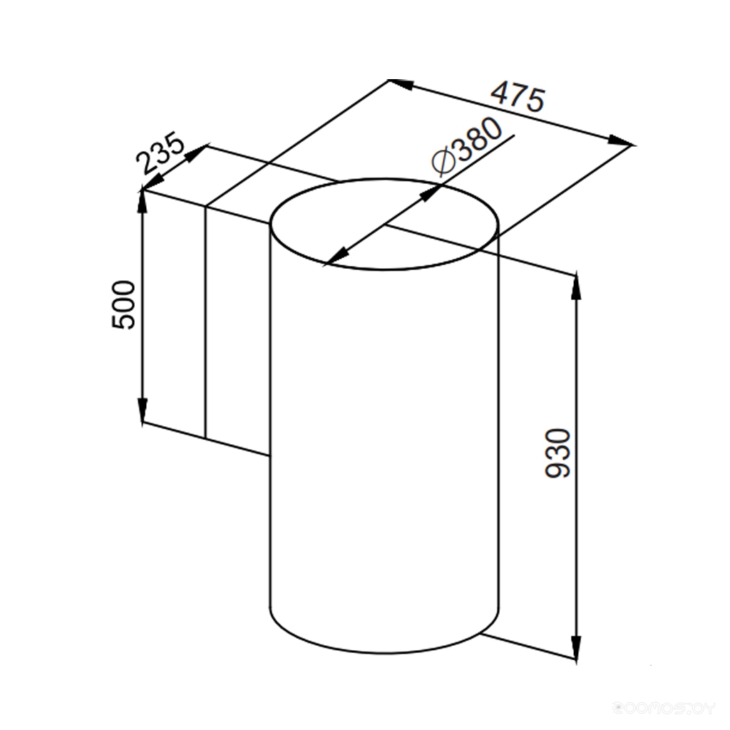 Кухонная вытяжка Maunfeld Lee Wall sensor 39 (белый) в  магазине Терабит Могилев