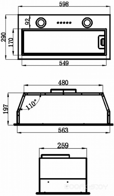 �������� ������� Maunfeld Thames 601M (�����) �  �������� ������� �������