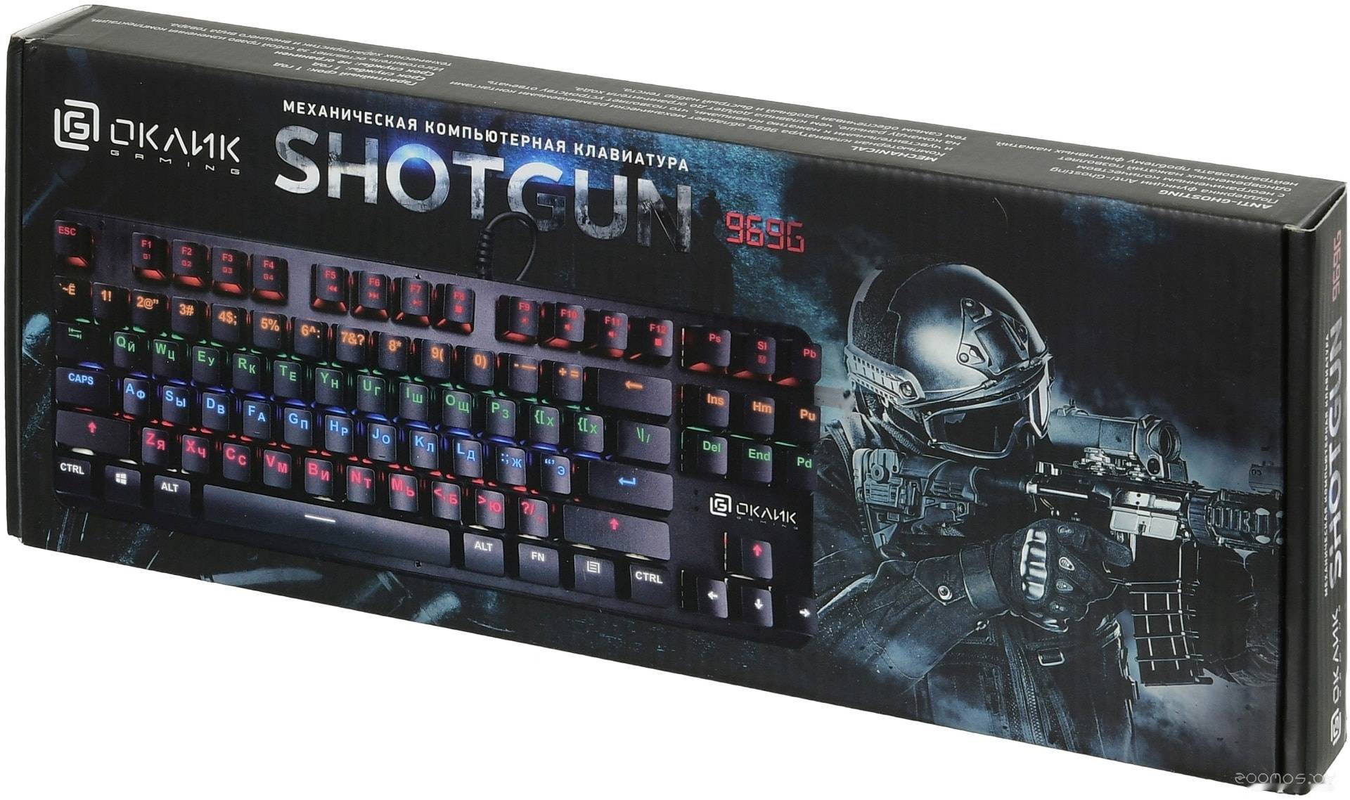 Клавиатура Oklick 969G Shotgun в  магазине Терабит Могилев