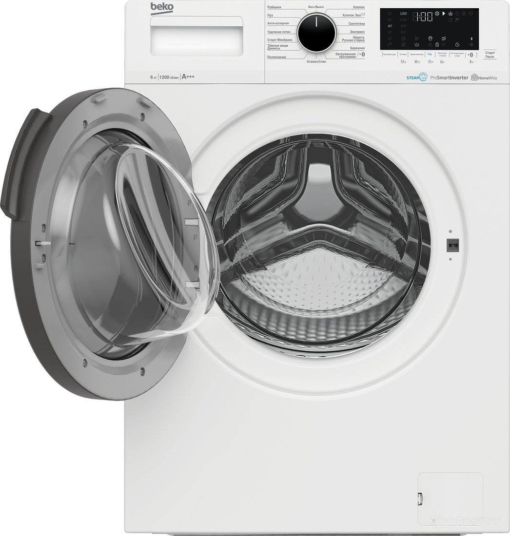 ���������� ������ Beko WSPE6616W �  �������� ������� �������