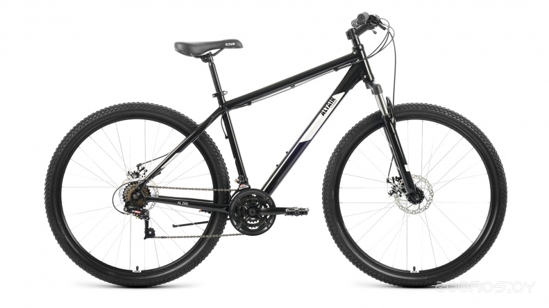 Велосипед ALTAIR AL 29 D (19, черный/серебристый, 2022) в  магазине Терабит Могилев