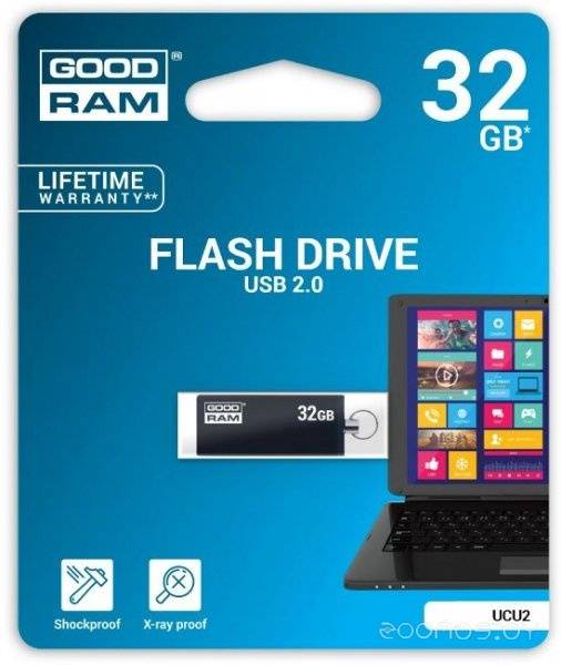 USB Flash GoodRAM UCU2 32Gb (Black)     
