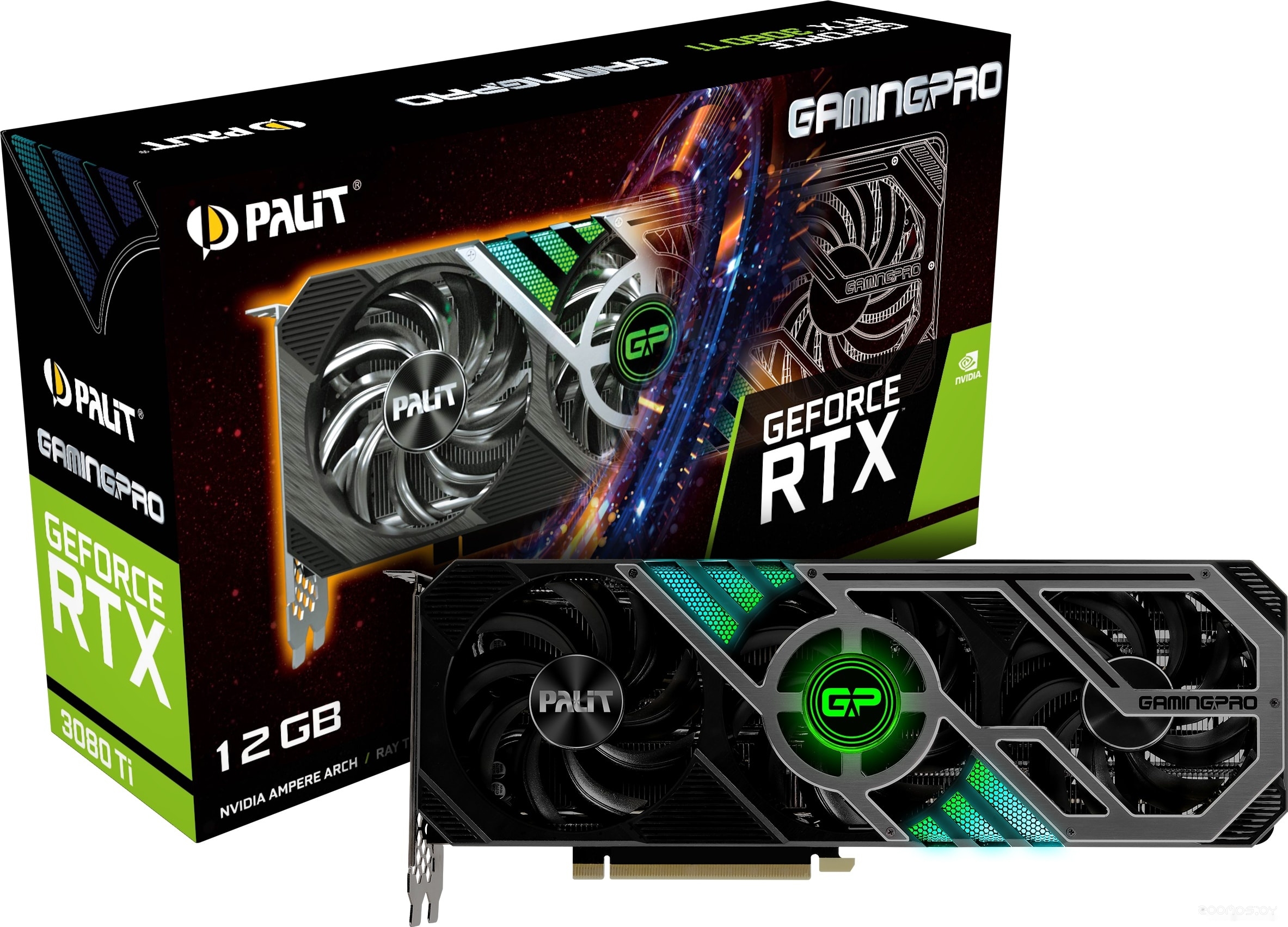  PALIT GeForce RTX 3080 Ti GamingPro 12GB GDDR6X NED308T019KB-132AA     