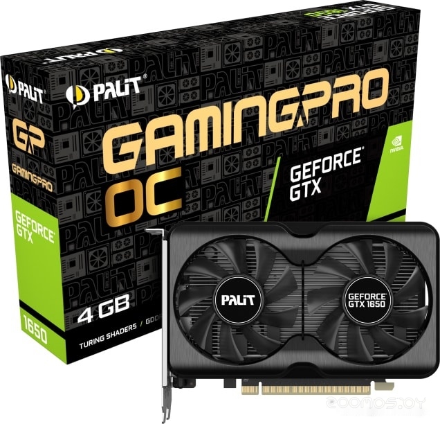  PALIT GeForce GTX 1650 GP OC 4GB GDDR6 NE61650S1BG1-1175A     