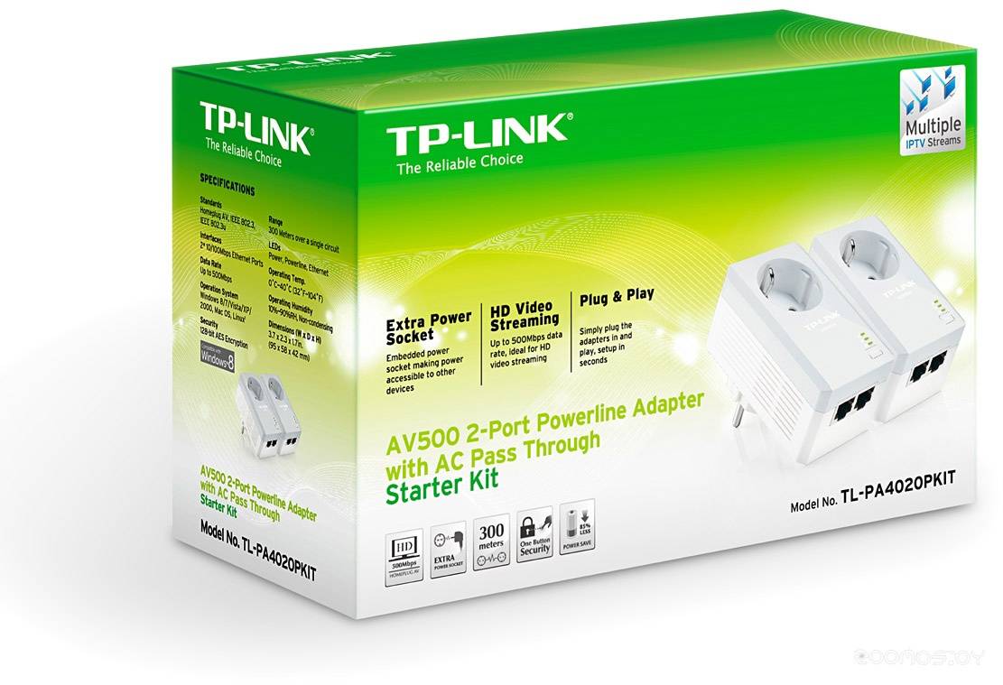 TP-Link Powerline- TL-PA4020PKIT     