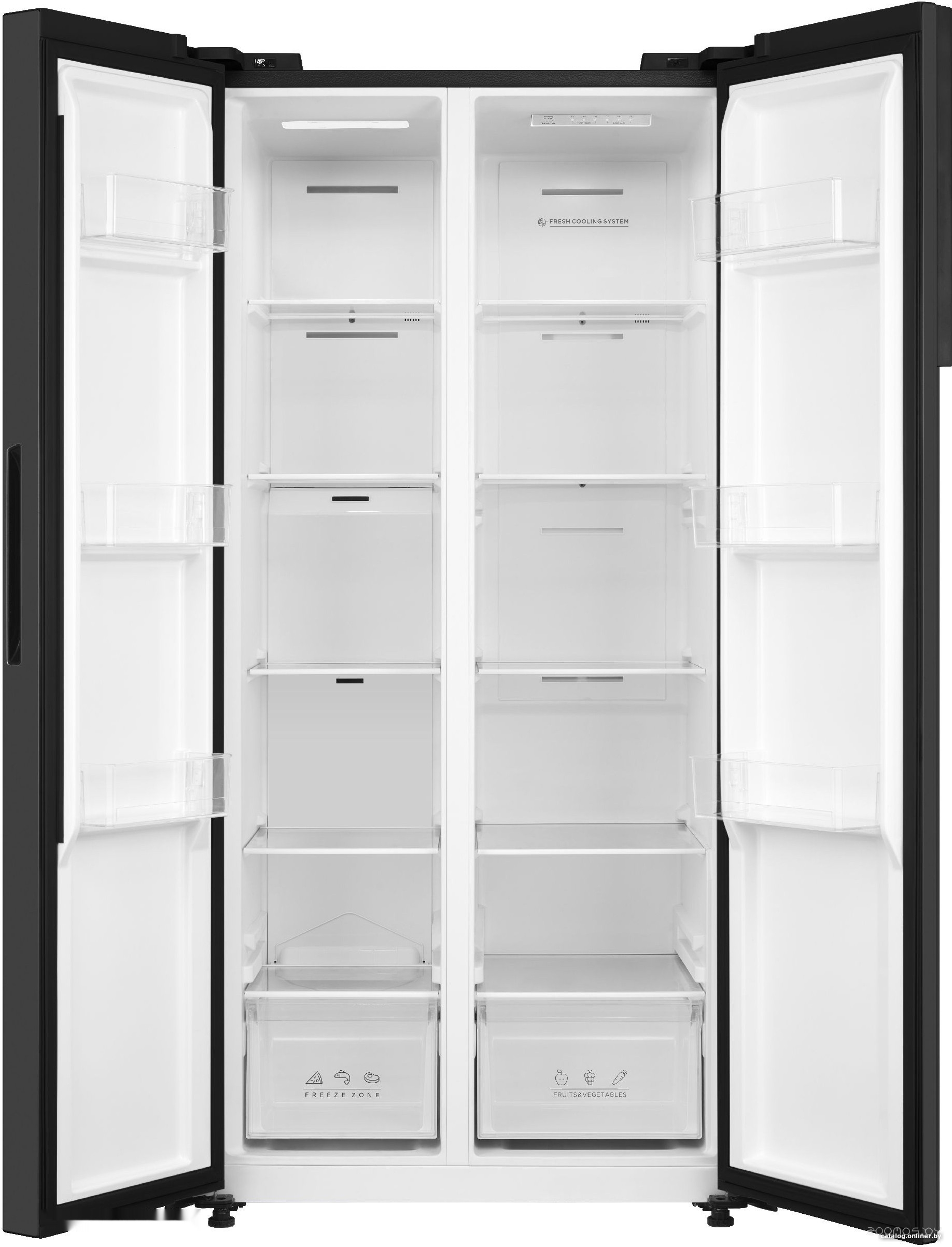 ����������� side by side Korting KNFS 83414 N �  �������� ������� �������