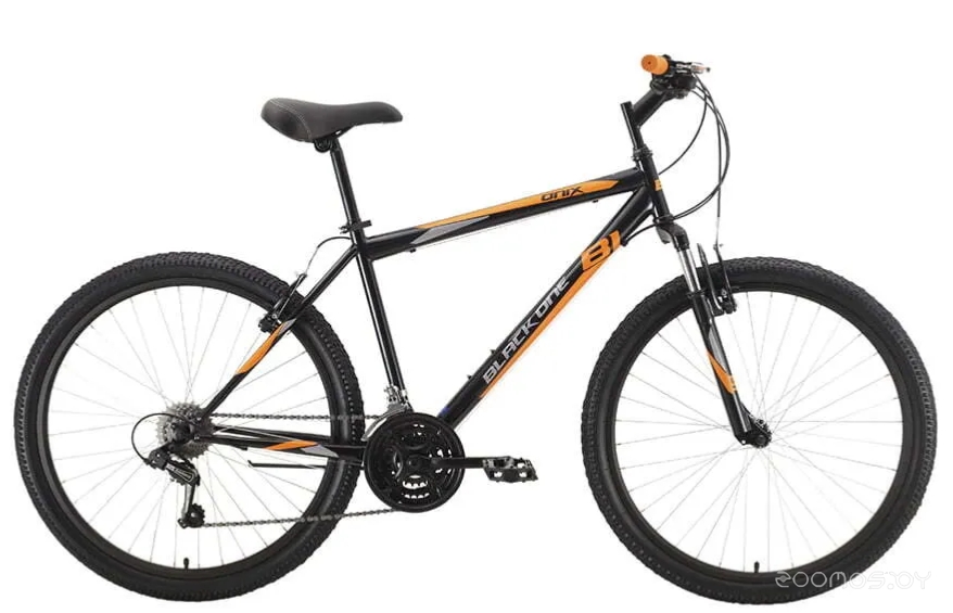 Велосипед Black One One Onix 26 (20, черный/серый/оранжевый, 2021) в  магазине Терабит Могилев
