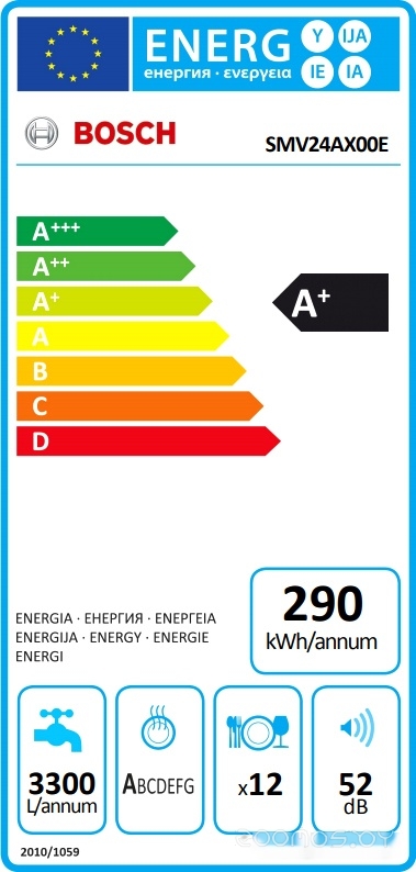 Посудомоечная машина Bosch SMV24AX00E в  магазине Терабит Могилев