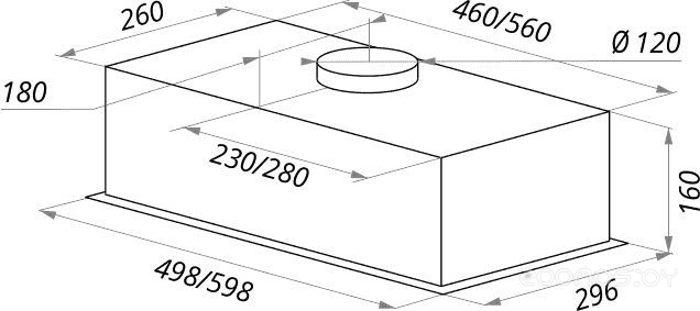 Вытяжка Maunfeld Crosby Light (C) 60 белый в  магазине Терабит Могилев