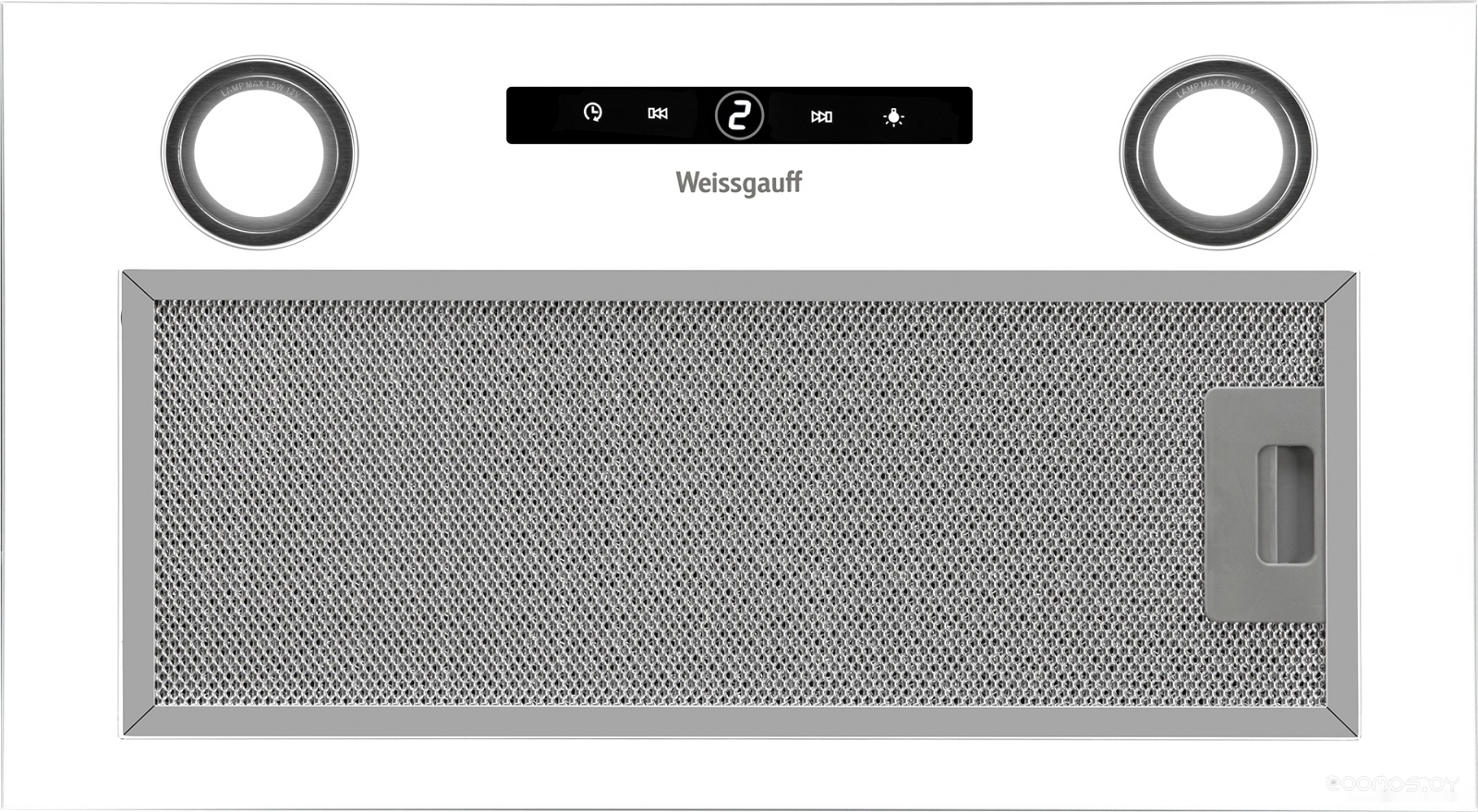 Кухонная вытяжка Weissgauff Box 1200 WH в  магазине Терабит Могилев