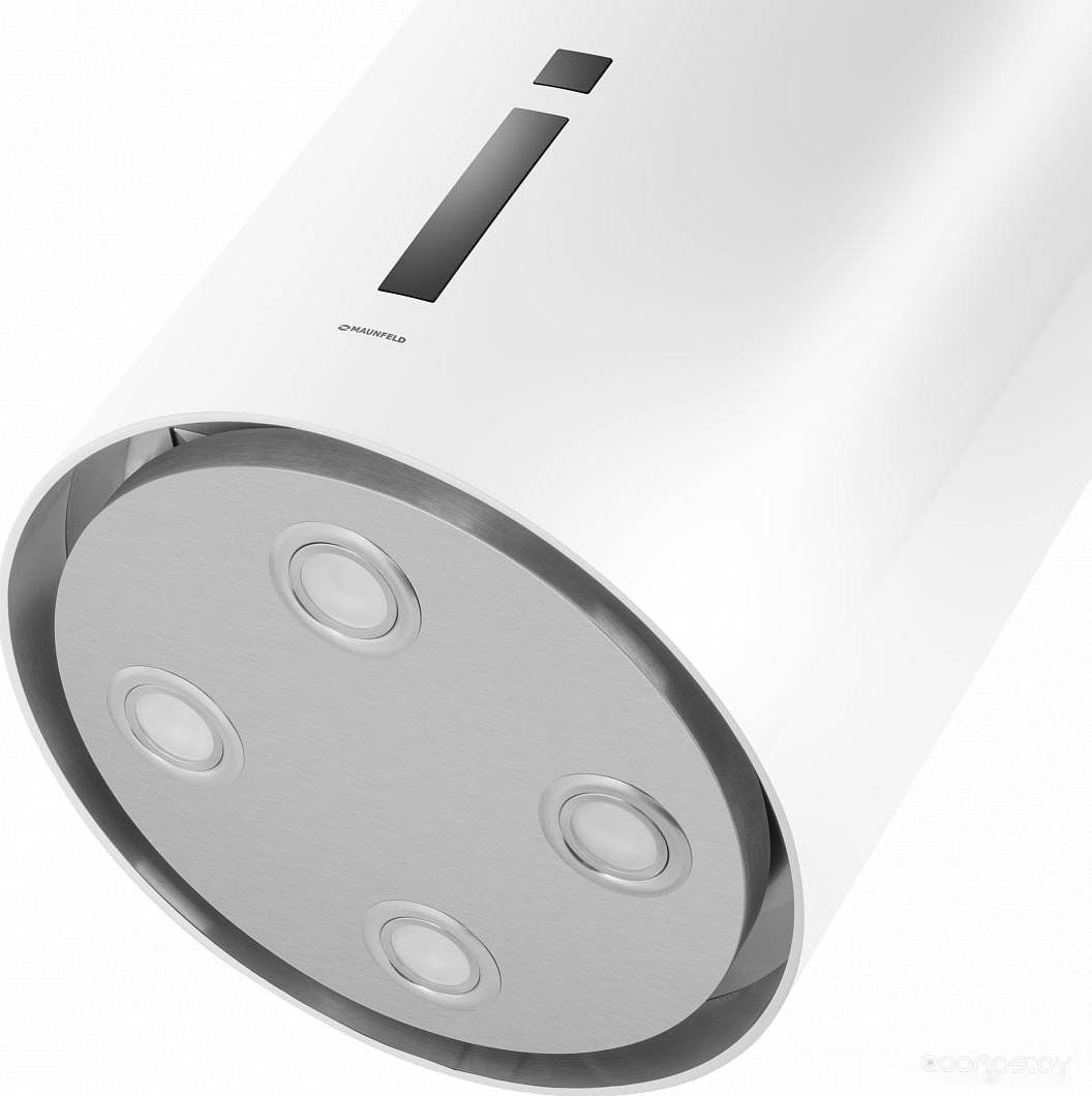 Кухонная вытяжка Maunfeld Lee Isla sensor 39 (белый) в  магазине Терабит Могилев