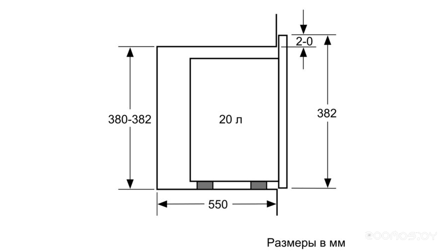 Микроволновая печь Bosch BFL524MW0 в  магазине Терабит Могилев