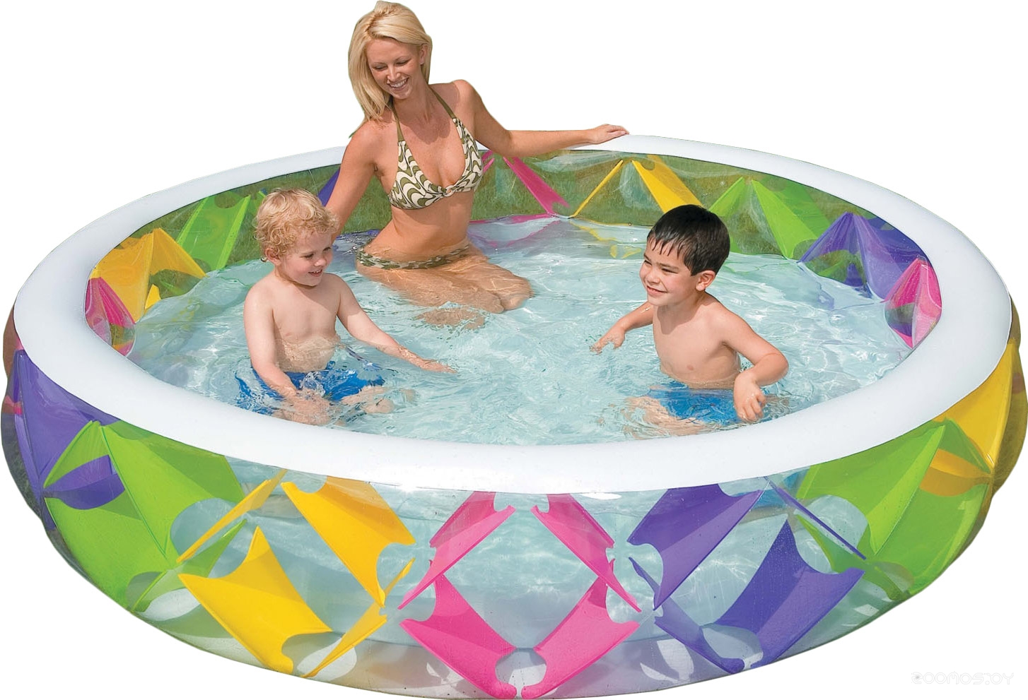 Бассейн INTEX Swim Center Pinwheel 229х56 (56494) в  магазине Терабит Могилев
