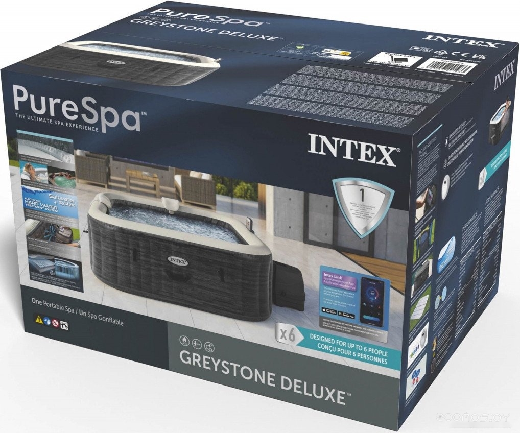 �������� ������� INTEX Greystone Deluxe 28452 (196�71) �  �������� ������� �������