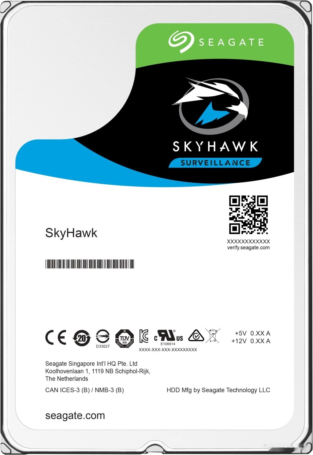   Seagate Skyhawk Surveillance 2TB ST2000VX015     